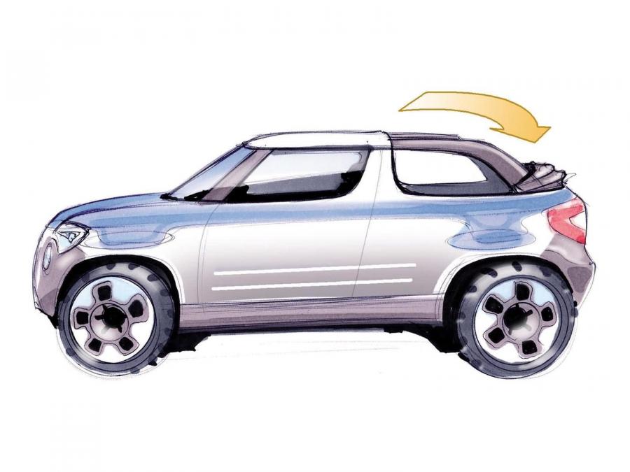  Skoda Yeti II Concept 2005 года  (фото 26 из 45)